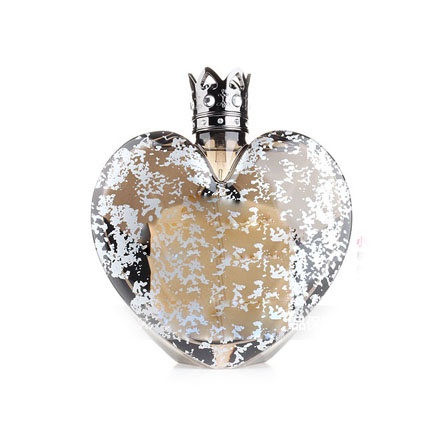 30ml 70ml heart shape perfume bottle with metal cap