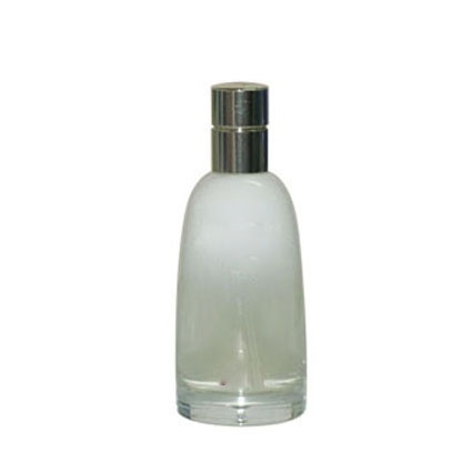 empty glass bottle for brand perfume