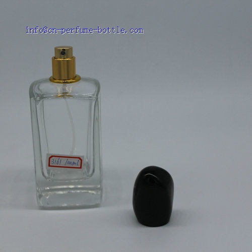 100ml sprayer glass perfume bottle with aluminum cap