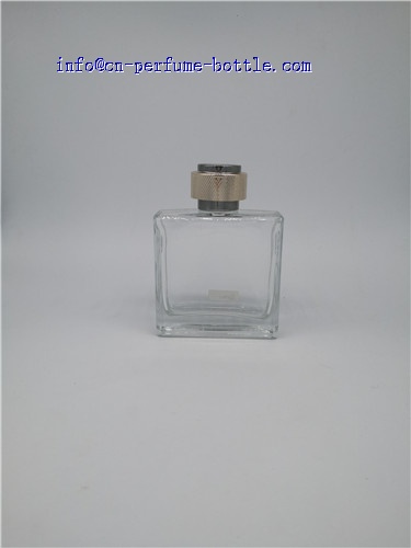 metal cap perfume bottle in 100ml for men perfume