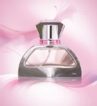 mini pocket perfume bottle for gift perfume with crystal acrylic cap