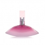 pink color perfume bottle with siliver cover