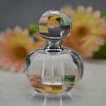 crystal round perfume oil bottle