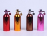 150ml colored metal perfume bottle