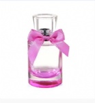 50ml pink color perfume glass bottle