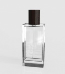 100ml wooden perfume glass bottle
