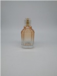 100ml clear glass perfume bottle with oem logo