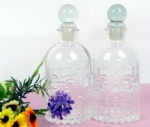 empty aromatherapy bottle with glass stopper