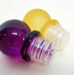 frost glass stopper with color