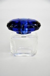 90ml transparent perfume bottle with clear acrylic cap from china